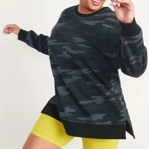 Oversized Vintage Tunic Sweatshirt